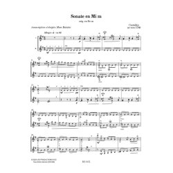 Cinq sonates anciennes d'auteurs espagnols