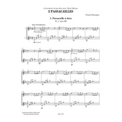 2 Passacailles