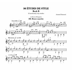 36 &Eacute;tudes de style - Cahier B