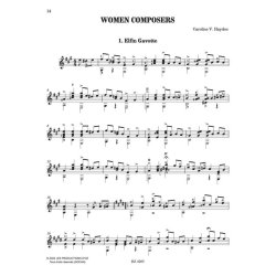Women Composers : Guitar Works by Caroline V. Hayden