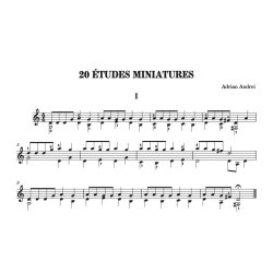 20 &Eacute;tudes miniatures