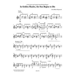 In Golden Shades, the Sun Begins to Die