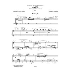 Janas (Poemetto per Flauto e Chitarra)