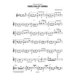 Pr&eacute;lude et ch&ocirc;ro