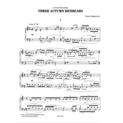 Three Autumn Ricercars