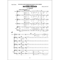 Materna Requiem : for Solos, SATB Choir and Orchestra