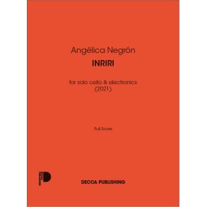 Inriri : for solo cello and electronics (2021)