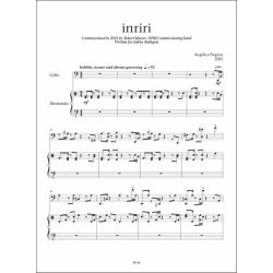 Inriri : for solo cello and electronics (2021)