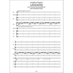 Lanzarse : from "Sonidos del Avistamiento" (2019, arr. 2021)