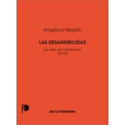 Las desaparecidas : for cello and electronics (2016)
