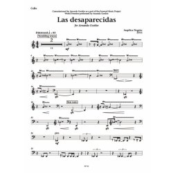 Las desaparecidas : for cello and electronics (2016)