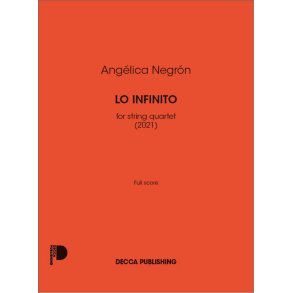 Lo infinito : for string quartet (2021)