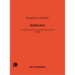 Marejada : for string quartet and fixed electronics (2020)