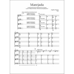 Marejada : for string quartet and fixed electronics (2020)