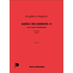 Sue&ntilde;o Recurrente - #1 veo carros fantasmas : for piano (2002)