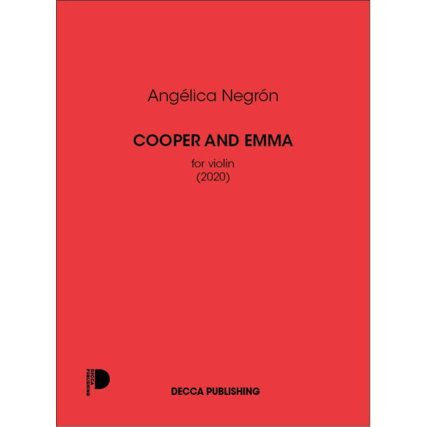 Cooper and Emma : for violin (2020)