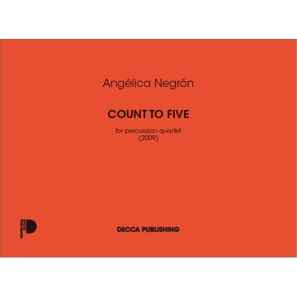 Count to five : for percussion quartet (2009)