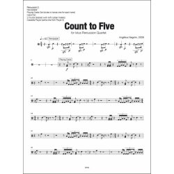 Count to five : for percussion quartet (2009)