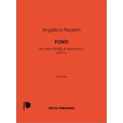 Fono : for choir (SATB) & electronics