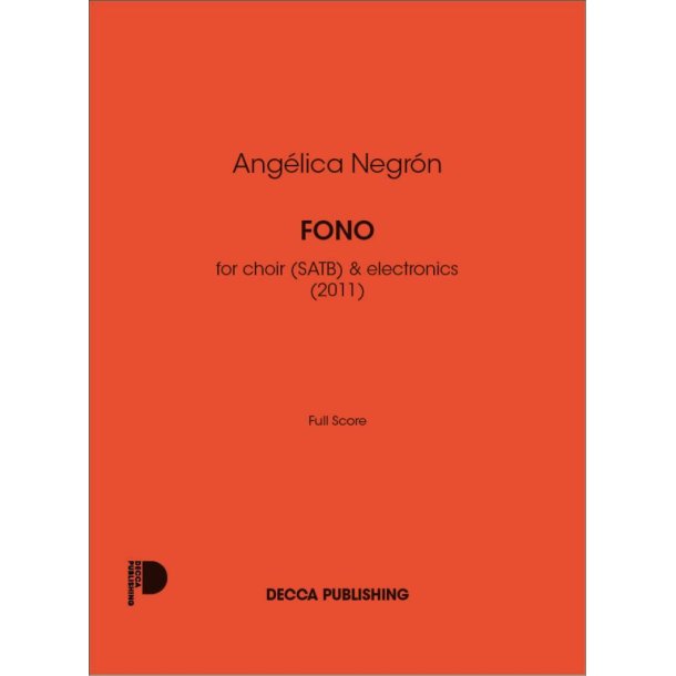 Fono : for choir (SATB) & electronics