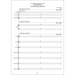 Azul Naranja Salado : for mixed ensemble (2024)