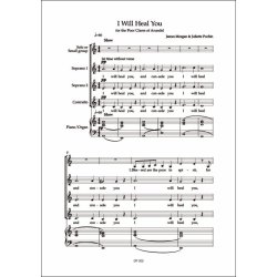 I will heal you : for chorus and piano or organ (2024)