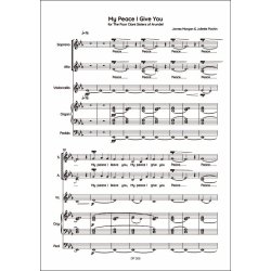 My peace i give you : for chorus,cello, and organ (2024)
