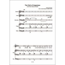 The path of happiness : for chorus,cello, and organ (2024)