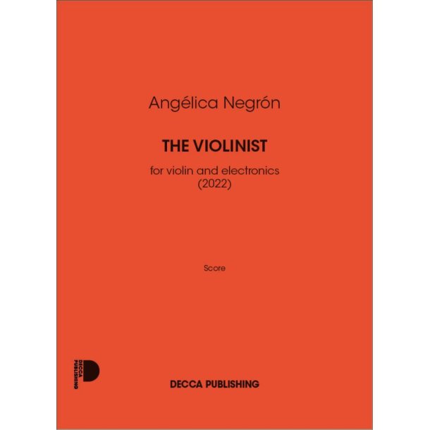 The Violinist : for violin and electronics (2022)
