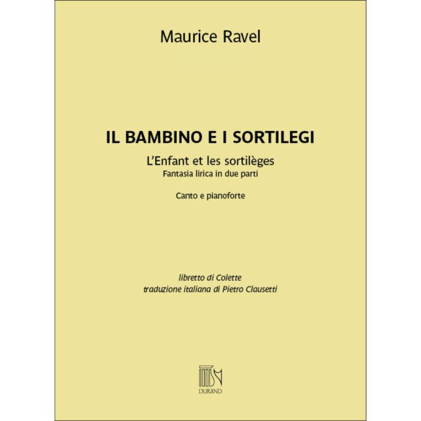 Il bambino e i sortilegi : L'Enfant et les sortil&egrave;ges