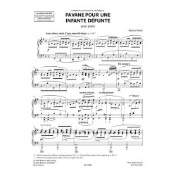 Pavane pour une infante d&eacute;funte : pour piano