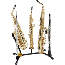 Hercules ds538b duo saxofonstativ