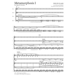 Metamorphosis I : arranged for Percussion Quartet