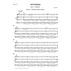 Satyagraha, Acts 1, 2 and 3