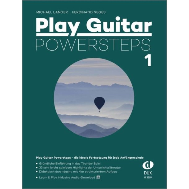 Play Guitar Powersteps 1 : Die ideale Fortsetzung f&uuml;r jede Anf&auml;ngerschule