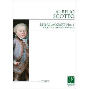 Being Mozart n.1, for Flute, Clarinet and Piano