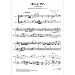 Sonatina, for two Flutes