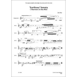 Earthsea Sonata, for B-flat Clarinet and Piano : Inspired by the 'Earthsea' tales of Ursula Le Guin