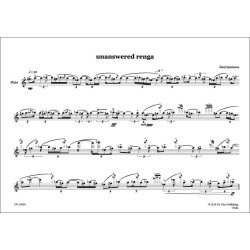 Unanswered Renga, for Flute