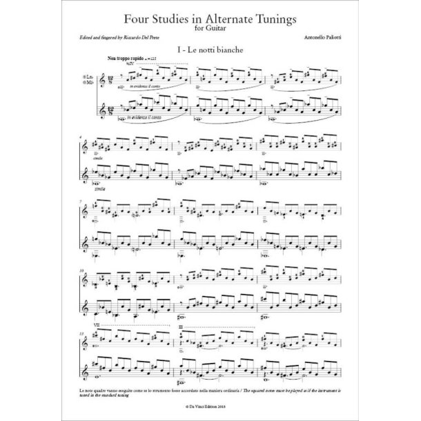 Four Studies in Alternate Tunings