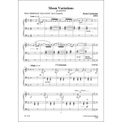 Moon Variations, for Piano