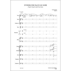 Interlude dans le soir Op.14, for Orchestra