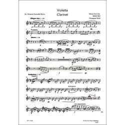 Violetta, Arrangements of arias from 'La Traviata' : by Giuseppe Verdi