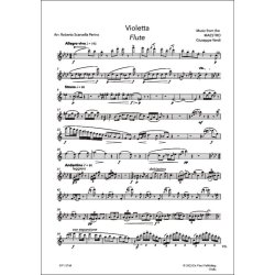 Violetta, Arrangements of arias from 'La Traviata' : by Giuseppe Verdi