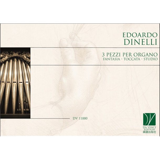 3 Pezzi per organo: Fantasia, Toccata, Studio