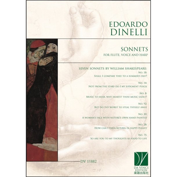 Sonnets, for Flute, Voice and Harp : Seven Sonnets by William Shakespeare