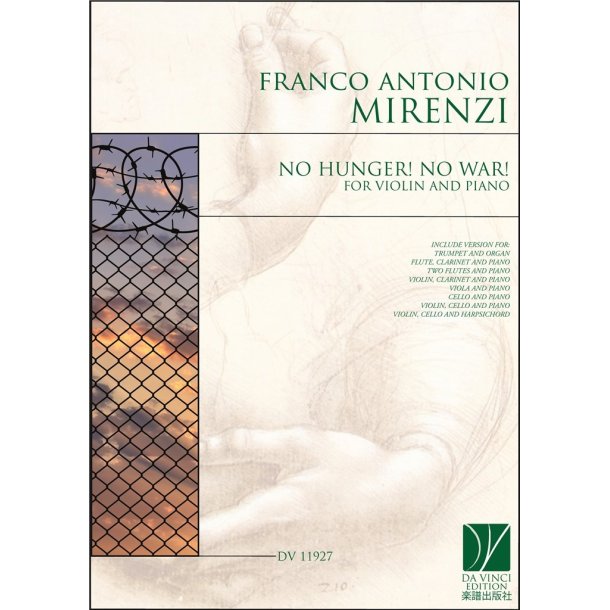 No Hunger! No War!, for Violin and PIano