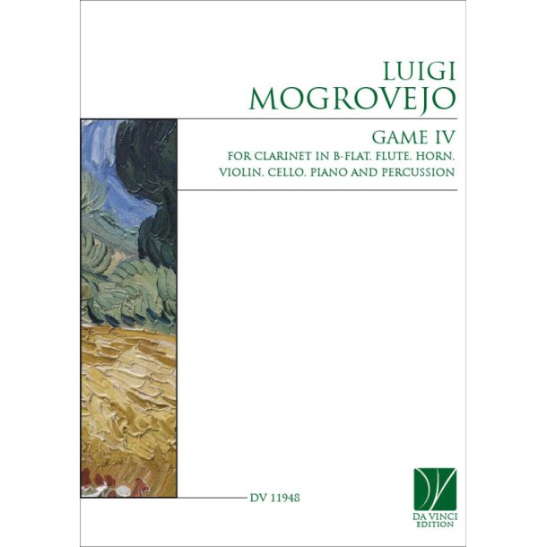 Game IV : for Clarinet in B-flat, Flute, Horn, Violin, Cello, Piano and Percussion
