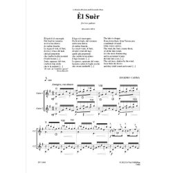 &Egrave;l Su&egrave;r, for two Guitars