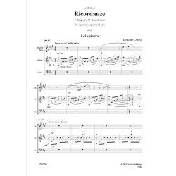 Ricordanze, for English Horn, Guitar and Cello